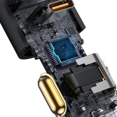 USB USB-C Billader QC PD Del sammen Grey Lighter Socket