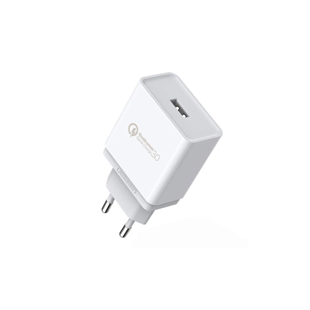 Quick Network Charger Quick Charge 3.0 18W 3A USB white