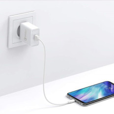 Quick Network Charger Quick Charge 3.0 18W 3A USB white