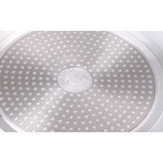 Aluminium pan met een gemarmerde anti-stick coating. 320 mm - Hendi 627631