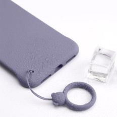 Silikon Lanyard for Telefon Anheng Teddy Bear Ring for Finger Red