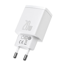 Hitra kompaktna USB USB-C 20W 3A PD QC 3.0 WHITE GRAF