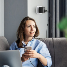 Rychlý nakladač PPS 65W USB 3x USB-C QC 3.0 PD SCP FCP AFC