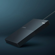 Σκληρή θήκη μονάδας σκληρού δίσκου 2.5 '' HDD SSD με καλώδιο USB 1.5Gbps μαύρο