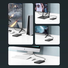 Festplattenlaufwerk Case 2.5 '' HDD SSD mit USB 1,5 Gbit / skabel schwarz