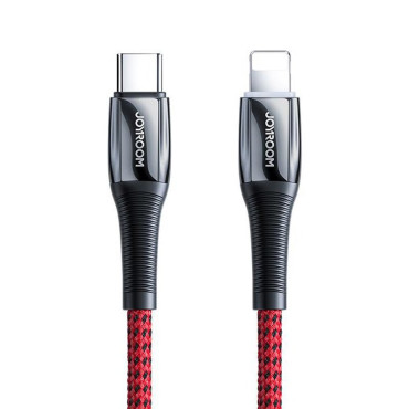 Kabelkabel til iPhone USB-C - Lynstrøm Levering 20W 2.4A 1.2m Rød