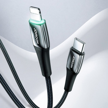Kabelkabel til iPhone USB-C - Lynstrøm Levering 20W 2.4A 1.2m Rød
