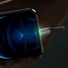 Kabeļu kabelis iPhone USB-C - Zibens elektroenerģijas padeve 20W 2.4A 1.2m Sarkans