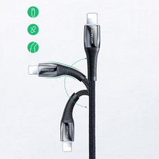 Kabelkabel til iPhone USB-C - Lynstrøm Levering 20W 2.4A 1.2m Rød