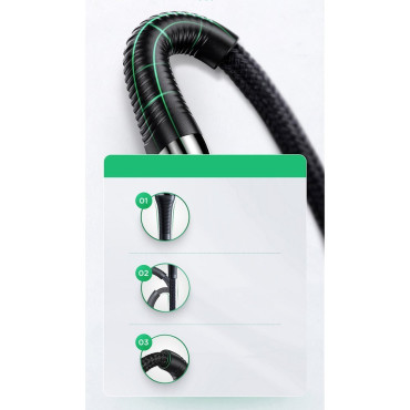 Kaapeli kaapeli iPhone USB-C - Lightning Power Delivery 20W 2.4a 1.2m Punainen