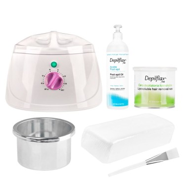 Kit de Depilação Tulip — conjunto mostrado