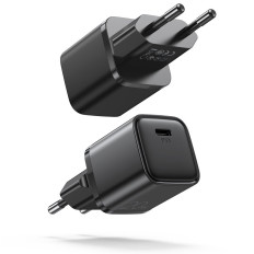 FAST USB-C 20W Power Tarneaeg Kiire tasu 3.0 AFC Black