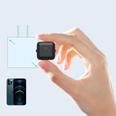 Hurtig USB-C 20W Strømforsyning Hurtig opladning 3.0 AFC Sort