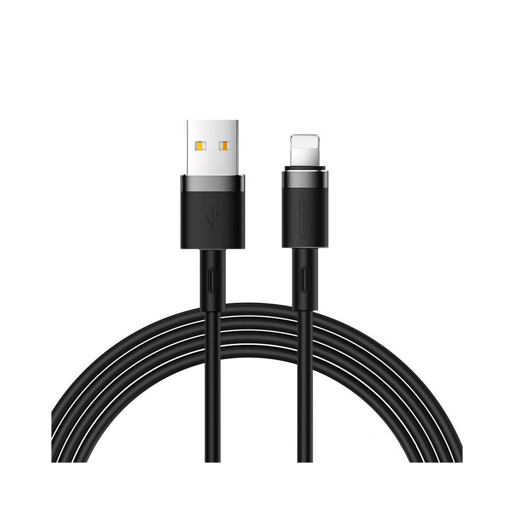 Kabel tråd för iPhone USB - Lightning 2.4a 1.2m svart