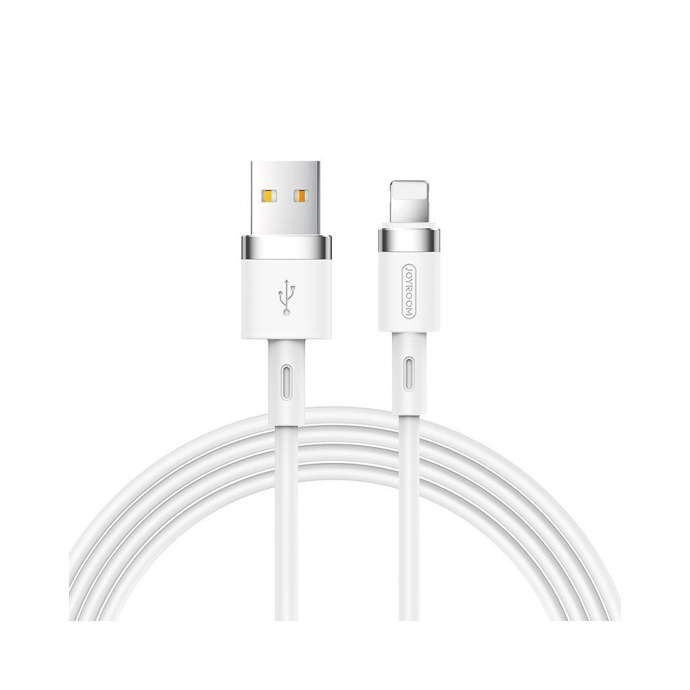 Kabeļu vads iPhone USB - Zibens 2.4a 1.2m Balta