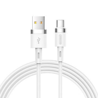 Kabel USB-kabel - USB-C 2.4A 1,2 m Vit
