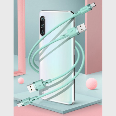 Kabel USB kabel - USB-C 2.4A 1,2 M WHITE