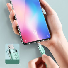 Kabel USB kabel - USB-C 2.4A 1,2 m bijelo