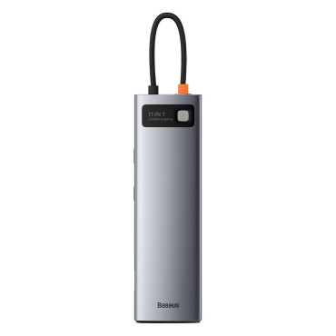 Multifunksjonelle Hub Replicator Ports USB-C Metal Gleeam 11in1 Grey
