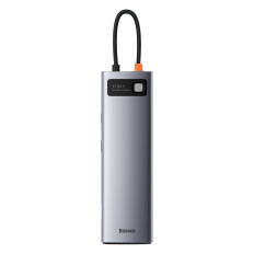 Multifunksjonelle Hub Replicator Ports USB-C Metal Gleeam 11in1 Grey