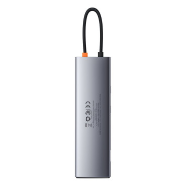 Multifunksjonelle Hub Replicator Ports USB-C Metal Gleeam 11in1 Grey
