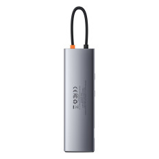 Multifunksjonelle Hub Replicator Ports USB-C Metal Gleeam 11in1 Grey