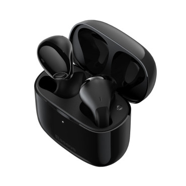 E3 Bezdrôtové Bluetooth Slúchadlá 5.0 TWS Začínajte vodotesné IP64 čierna