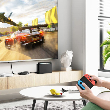 Spínací spínač spínače spínače spínače - 3x HDMI 4K 30Hz černá