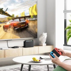 Spínací spínač spínače spínače spínače - 3x HDMI 4K 30Hz černá
