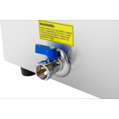 Vitrina calefactora acristalada buffet caliente + 3xGN