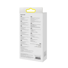 Korvan kuulokkeet kaapelilla, jossa on USB-C ENCOK C17 valkoinen mikrofoni