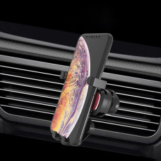 Gravitational Auto Holder voor een geruite grafiek met een zwarte verevering