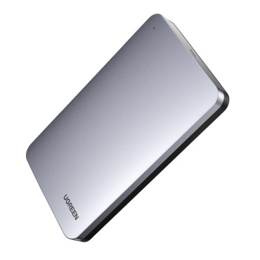 Pocket tvrdi disk 2.5 '' SATA 3,0 6Gbps + USB kabel - USB-C 0.5m siva