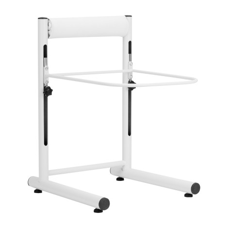 Bac à pédicure réglable en hauteur, blanc
