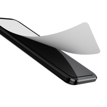 Soporte plegable autoadhesivo para el soporte de teléfono negro