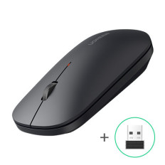 Handige draadloze muis voor computer USB zwart