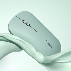Handige draadloze muis voor computer USB zwart
