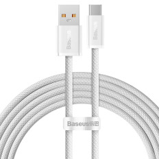 Serie dinámica de cable USB - USB-C 100W 2M BLANCA