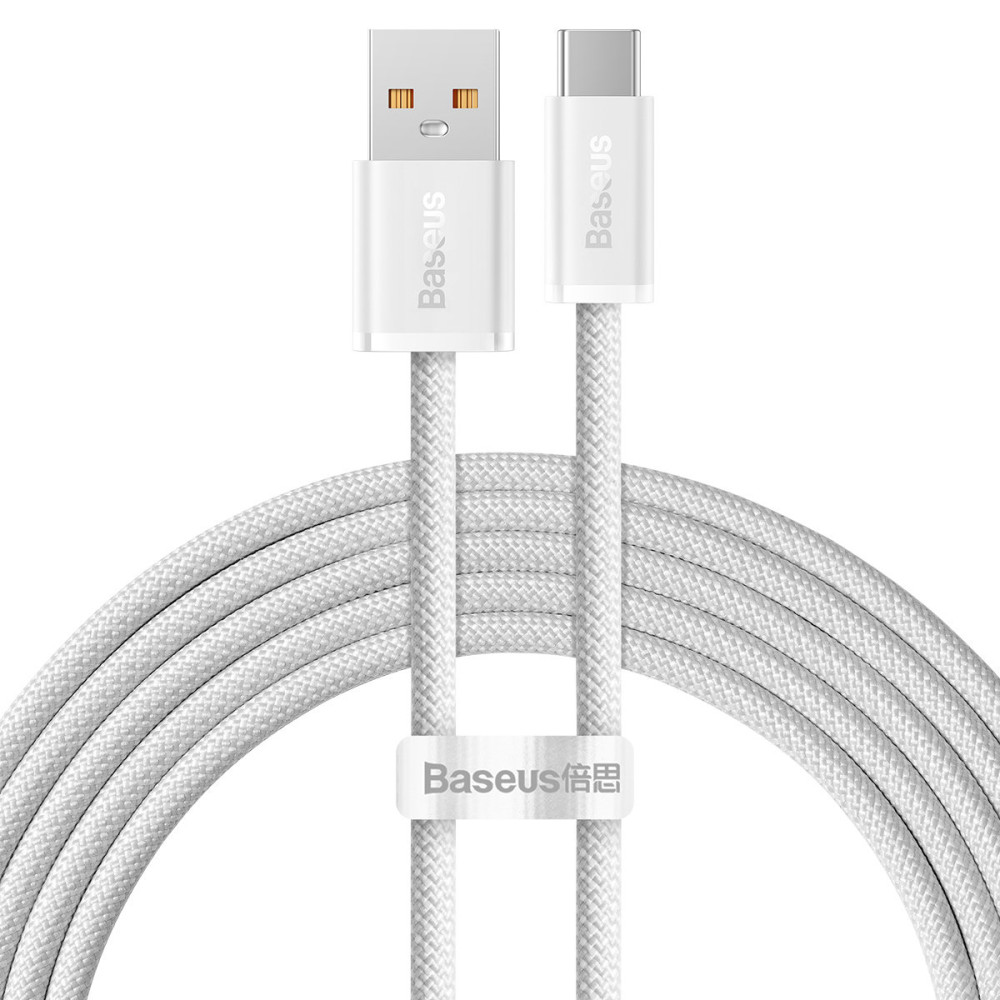 Καλώδιο δυναμικής σειράς USB - USB-C 100W 2M WHITE