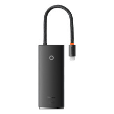 Večnamenski vozlišče Lite Series USB-C2X USB PD HDMI SD / TF Black