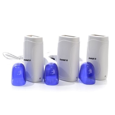 Chauffe-cire IWAX Trio Roll 120 W pour 3 cartouches indépendantes — vue de face