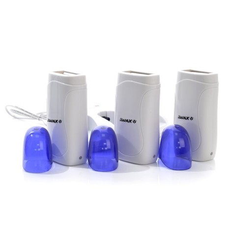 Aquecedor de Cera IWAX 120w Trio Roll para 3 Cartuchos Separados — vista frontal