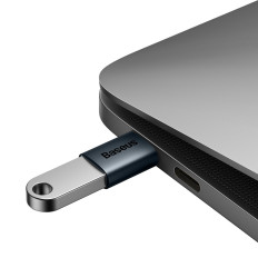 Adapter Adapter USB-C-ga USB-A-IN-i leidlikkuse seeria sinisele