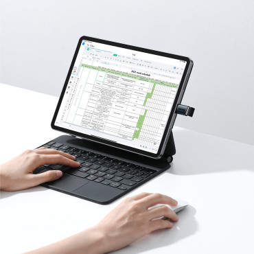 Προσαρμογέας προσαρμογέα με USB-C σε μπλε σειρά USB-A Blue