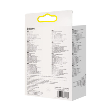 Carregador compacto 3X USB 3x 17W