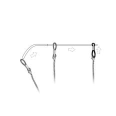 Chain Pendant for Glasses Glasses Green