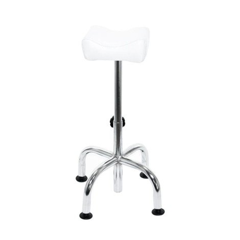 Naslon za noge za pedikuro am-5012c beli — sprednji pogled