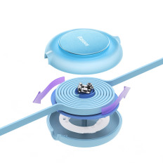 Cable de cable 3in1 con microcriusb carrete USB Apple USB-C 3.5A 1.1m Azul
