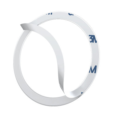 Magnetisk ring på telefonen Halo Series Set 2pcs Silver