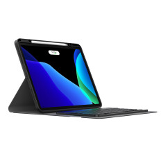 Fall mit Tastatur auf dem iPad Pro 12.9 '' 2018-2021 Brillanz schwarz